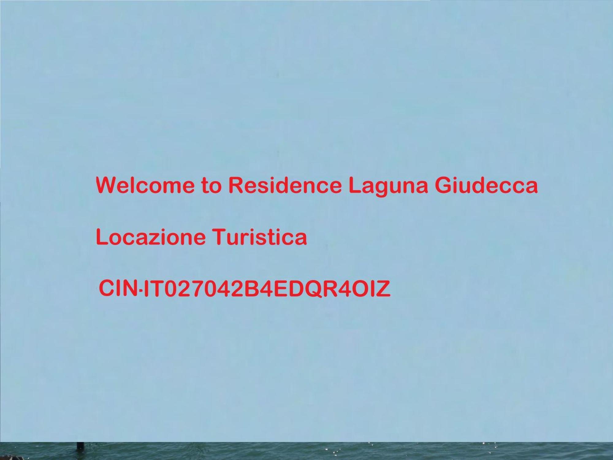 Residence Laguna Giudecca Venedig Exterior foto